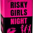 Risky Girls Night | Girls Night Games for Adults: 150 Spicy Questions and Hilarious Dares | Fun Party Game for Adults Perfect for Galentines, Bachelorette, & Birthday Parties