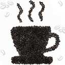 Reallnaive 300g Fake Coffee Beans Decorations Bulk 900 Pcs Mini Resin Artificial Coffee Beans Vase Fillers Party Table Centerpieces Crafts Home Kitchen Shop Cabinet Display Decor Photography Props