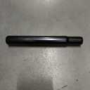Universal 25.4x200mm Black Bike Seat Posts Durable Bike Saddle Post Seat Tube Steel 1 Pc