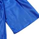 GradClassical Shiny Graduation Cap and Gown 2026 Set with Matching Tassel for Preschool and Kindergarten Boys and Girls (Blue, S)