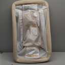 Taylengrow Baby Bassinet Bedside Sleeper - All-Mesh Design, Portable Bedside Bassinet for Baby with Washable Mattress, 5 Adjustable Heights (Beige）