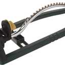 Melnor 20300 995087 3400 Sq. Ft. Oscillating Sprinkler With Brass Nozzles, 3,400, Basic, 3,400 sq. ft.