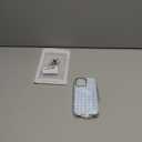 Newseego for iPhone 16 Pro Max Magnetic Case, Cute Plaid Checkerboard Gingham Design Case for Girls Women Men Soft TPU and Hard PC Bumper Shockproof Drop Protection Cover for iPhone 16 Pro Max-Blue