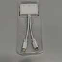 USB C SD Card Reader for iPhone, iPad, Lightning Dual Port SD Card Adapter, Memory Card Reader for Camera Adapter, Support SD, Micro SD, USB 3.0, Plug and Play