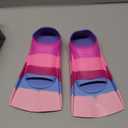 Kids Swim Fins,Short Youth Fins Swimming Flippers,Swim Training Fins for Lap Swimming,for Children Girls Boys Beginners (XXXS [US Kids 8-11])