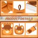 Oven Mitt, Cute Highland Cow Oven Mitts and Pot Holders Sets, Oven Mit Kitchen Mitts for Oven, Oven Mitts Heat Resistant Highland Cow Kitchen Decor & Gifts for Housewarming (Khaki)