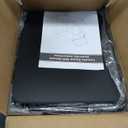 Laundry basket with Wheels 43 Gal (160L), Large & Tall Rolling Laundry Hamper, Metal Frame, Handle, and Removable Water-Resistant Bag, Suitable for Laundry Room, Bedroom (Black)