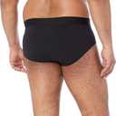 Amazon Essentials Men's Cotton Jersey Brief, Pack of 7 (X-Large, Black)