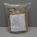 Chrisuno Women's Double Breasted Trench Coats Mid-Length Belted Overcoat Long Dress Jacket with Detachable Hood (X-Large, Khaki)