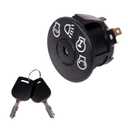 Starter Ignition Switch for John Deere X100 X300 X304 X310 X320 X324 X330 X340 X350 X354 X360 X370 X380 X384 X390 X500 X520 X530 X534 X540 with 2 Keys, 4 Positions