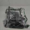 Hoctieon Coat Rack Freestanding, Coat Tree with Umbrella Holder, Metal Coat Rack Stand with 12 Hooks, Standing Coat Hanger Stand, Umbrella Stand for Entryway, Hat Rack Stand for Home Office, Black