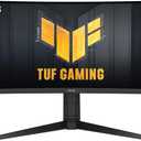 ASUS VG34VQL1B TUF 34 Inch Curved Gaming Monitor - WQHD (3440x1440), 165Hz, 1ms, Extreme Low Motion Blur, FreeSync Premium, Eye Care, Height Adjustable, DisplayHDR 400, DisplayPort, HDMI, USB