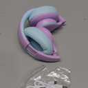 iClever BTH26 Active Noise Cancelling Headphones for Kids, 60H Play Time, Safe Volume 80dBA, Type C Fast Charging, Bluetooth5.4, Kids Bluetooth Headphones with Mic AUX Cord for iPad Airplane, Purple