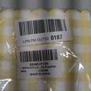50Pcs 6.5 x 6.5inch Yellow and White Checkered Scalloped Napkins Disposable Yellow Plaid Paper Napkins Plaid Party Decoration for Birthday Picnic Family Dinner BBQ Wedding Baby Shower Party Supplies