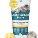 2 x AmeizPet Hairball Remedy for Cats, Anti-Hairball Paste for Pet Fur, Treatment for Long & Short Fur Cats, 4.23 Oz (120g), BB 10/24/2027