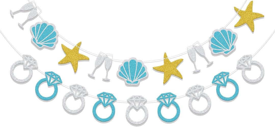 Last Toast On The Coast Banner Beach Bachelorette Party Decorations Coastal Bachelorette Decor Nautical Party Decorations