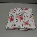 2 x KY&BOSAM Butterfly Suncatchers Precious Grandmother Stained Glass for Windows Hangings Wind Chimes with Pressed Flower Wings and Heart Charm Birthday Gifts for Grandma Mother`s Days Christams