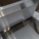 VEVOR Stainless Steel Table, 24 x 30 Inches Food Prep Worktable with Wheels, Kitchen Prep Table with Adjustable Undershelf Workstations for Commercial Kitchen, Restaurant, Hotel and Garage, Outdoor