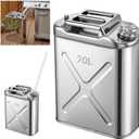 5.3 gal Cooking Oil Storage Container with Strainer Fryer Drain Hose 20L