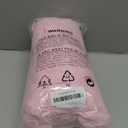 10x10FT Pink Wrinkle Free Backdrop Curtains with Lights String for Parties - Photo Curtain Backdrop with Lights for Wedding Decorations, Bridal Baby Shower Birthday Party Photography Background (10FTx10FT (W5'xH10', 2 Panels))