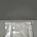 SUBEKYU Mini Trash Bags for Mini Trash Can,7 Rolls White Trash Bags for Desktop Wastebasket of Various Sizes,105 Count Total