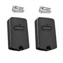 Gate Opener Remote Replacement for GTO Mighty Mule Gate Opener Remote Control FM135 RB741 Single Button 9 DIP Switch of 3 Positions 318MHZ-2 Pack