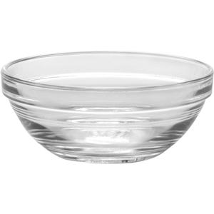 Duralex - Lys Stackable Clear Bowl 10.5 cm (4 1/8 in) Set Of 6
