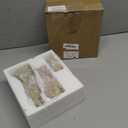 3 Pcs Rattan Effect Resin Easter Bunny Figurines Decor Wicker Easter Bunny Garden Statue with Bow for Spring Table Centerpieces Indoor Outdoor Patio Yard Farmhouse Decorations Home Decor