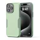 NTG【2023 New Designed for iPhone 15 Pro Max Case, Heavy-Duty Tough Slim Shockproof [2 Layer Structure][Military Grade Protection] Phone Case for iPhone 15 Pro Max(6.7 Inch), Green