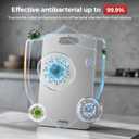 Titanium Cutting Board Set of 3,100% Pure Titanium Cutting Boards for Kitchen, Double Sided Non Toxic Cutting Board, Ideal Charcuterie & Chopping for Meat, Hygiene Durable DishwashrS+M+L)