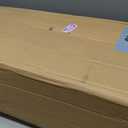 Double Heated Camping Chair, Fully Padded Oversized Loverseat Camping Chair w/ 2 x Cup Holder, Pillow, 2 Person Camping Couch for Outdoor, Patio, Supports 600lbs, Black, No Power Bank