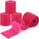 Geiserailie 4 Rolls Bright Pink Fiberglass Casting Tape 2 in  12 Ft Cast Orthopedic Moldable Medical Casting Tape
