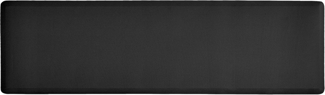 Anti Fatigue Kitchen Rugs Kitchen Mats for Floor,Cushioned Non-Slip Waterproof Ergonomic Comfort Runner Rug Standing Mat for Kitchen,Doing Dishes,Floor,Home,Office,Laundry,Black,17.3"x60"