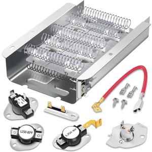 WED4815EW1 NED4655EW1 WED5300SQ0 WED5000DW2 MED4500MW0 for Amana Whirlpool Maytag dryer heating element Kenmore110 70 80 500 600 Series Model