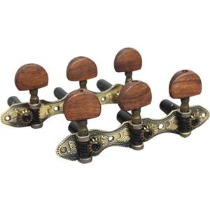 2Pcs(L&R) Acoustic Classical Guitar Machine Heads Tuning Keys Pegs String Tuners Guitar Machine Heads Knobs