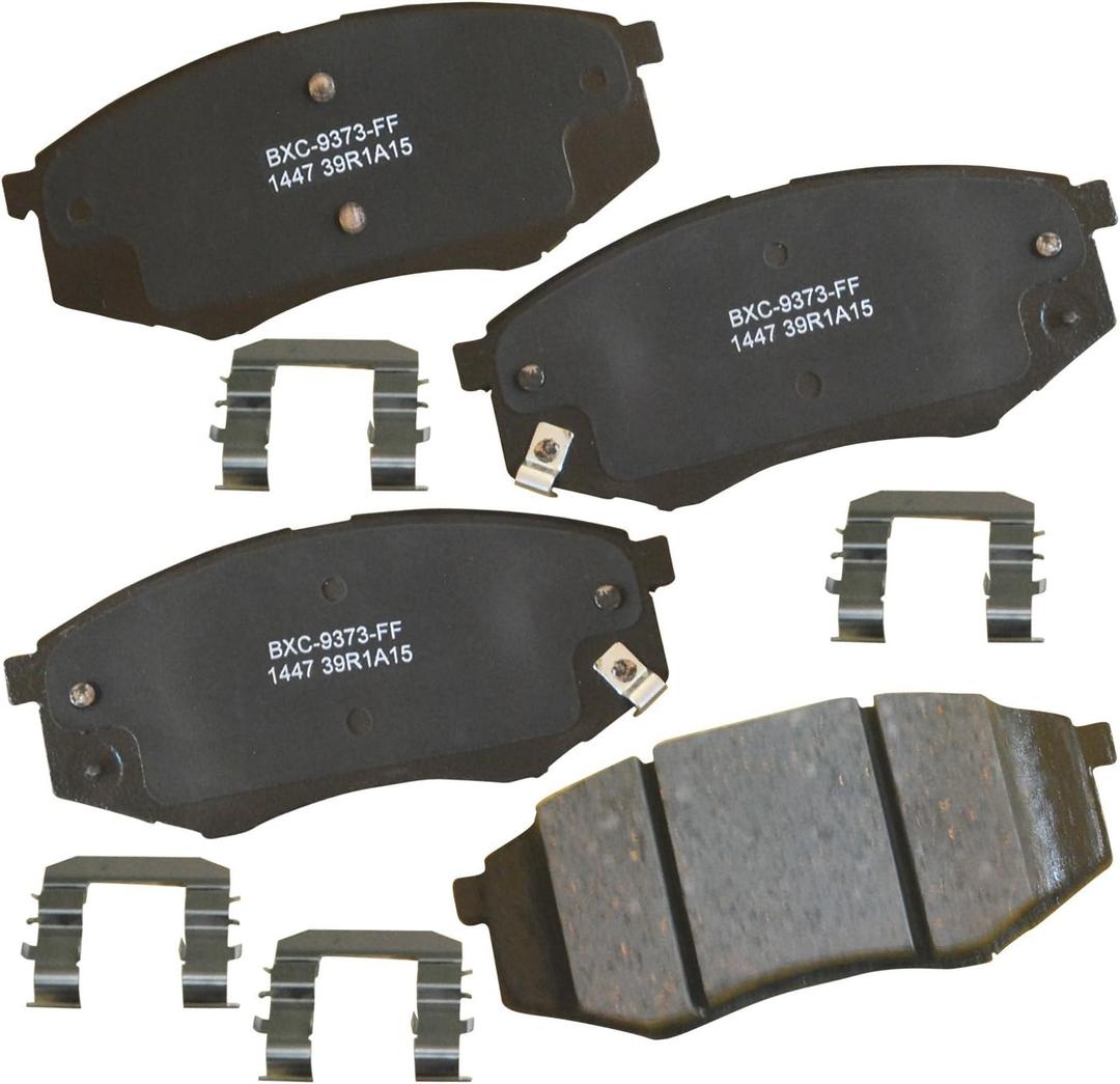 Bendix Premium SBC1447 Ceramic Front Brake Pads for Hyundai Tucson 2012-2010, Kia Sportage 2011