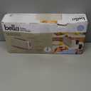 bella 2 Slice Slim Toaster, Fits-anywhere Kitchenware, 6 Setting Shade Control with Reheat & Cancel Buttons, Fits sourdough, 10 Long Slot, Anti Jam & Auto Shutoff, 900 Watt, Oatmilk