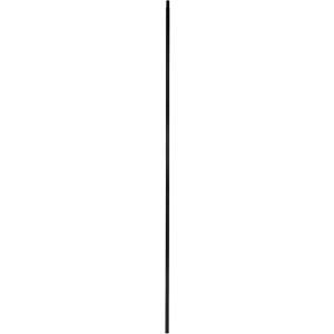 Nuvo Iron 1/2" Square Hollow Black Steel Interior Stair Baluster - 44" Long - Classic (Pack of 12)