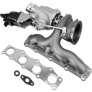 11657642469 Turbocharger with Electronic Actuator & Gaskets Compatible with BMW F22 F23 F30 F32 F10 E84 F25 F26 F15 E89, 228i 320i 328i 428i 528i X1 X3 X4 X5 Z4, N20 N26 2.0L L4, Replace # 11657635804