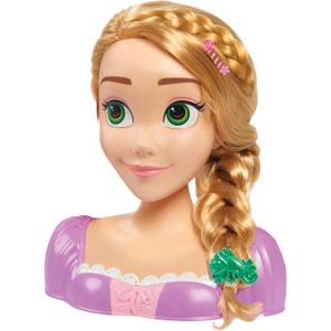 Disney Princess Rapunzel Styling Head, 14-pieces, Pretend Play, Kids Toys for Ages 3 Up by Just Play