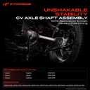 A-Premium CV Axle Shaft Assembly Compatible with Subaru Impreza 2008-2015, Legacy 2005-2009, Outback 2005-2009, Front Left or Right