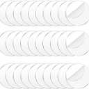 Jetec 30 Pcs 6 Inch Acrylic Circle Blanks Clear Disc Round Transparent Acrylic Coasters Ornament Blanks Miniature Bases for Crafts Halloween Thanksgiving Christmas Ornament DIY Art Projects Supplies