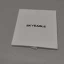 SkyEagle for iPhone 15 Wallet Case with Card Holder Compatible with Magsafe Kickstand RFID Blocking Flip Cover Credit Card Slots PU Leather Men Women Phone Case for Apple 15 6.1",White