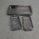 Grill Baskets 3 Piece Grill Baskets for Outdoor Grill Stainless Steel Grilling Basket BBQ Grilling Accessories for Grills Smokers Vegetable Grill Basket