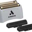 Andis 17280 ProFoil Lithium Shaver Replacement Titanium Foil Assembly and Inner Cutters, Gray