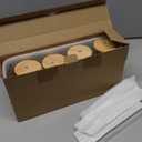 sungwoo 4PCS Glass Cups with Bamboo Lids and Straws, 16OZ Ice Coffee Cup, Drinking Cup set with Wooden Lids, Home Essential Glass Tumblers for Beer, Cocktail, Tea and Latte Clear