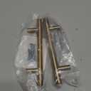 Franklin Brass Solid Bar (2-Pack) Cabinet Handles 3-3/4" Hole Center Modern Pulls | Champagne Bronze Hardware Kitchen Door, Drawers, Dressers, Furniture BAR096Z-CZ-B