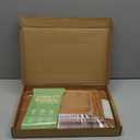 Bamboo Cutting Board for Kitchen, 3-Piece Set with Juice Grooves, Side Handles & Non-Slip Mats  Durable Bamboo Chopping Board for Meat, Vegetables and Fruits (Carbonized brown)