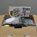 Steam Cleaner,15s Heat-Up,1.6L Tank,3-Level Adjustable Handle,2500W Steamer for Cleaning,Portable Steamer for Cleaning with 16PCS Accessories,Steam Cleaner for Home,Car,Dirt,Grease,Grout,Tile,Couch (Yellow)