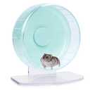 Niteangel Super-Silent Hamster Exercise Wheels: - Quiet Spinner Hamster Running Wheels with Adjustable Stand for Hamsters Gerbils Mice Or Other Small Animals (S, Mint Green)